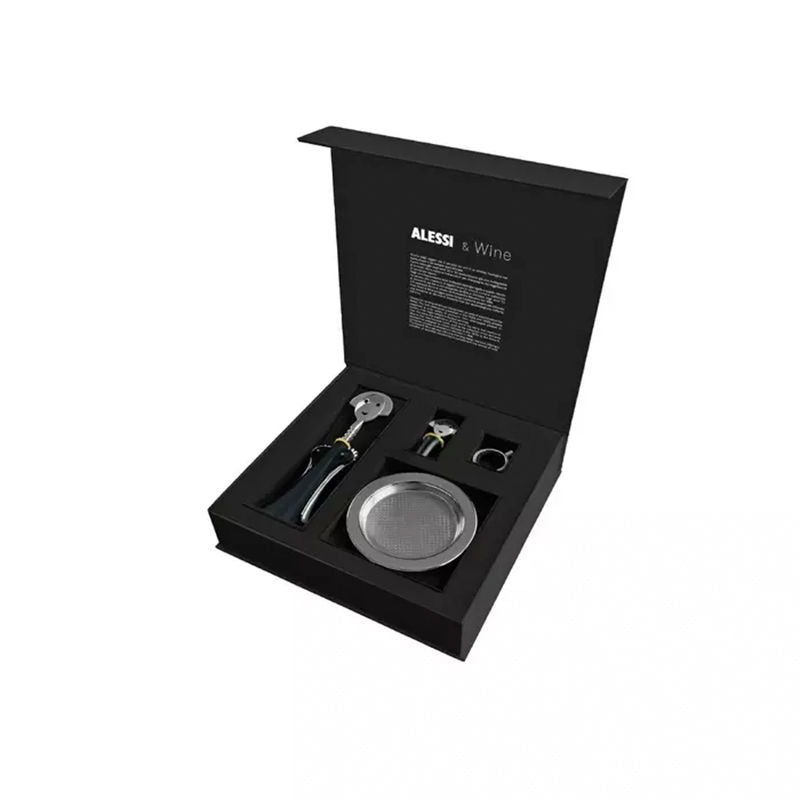 Alessi Anna G. Wijnset 4-Delig Zwart