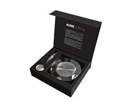 Alessi Parrot Wijnset 3-Delig – Wijnset Van Alessi In Donkergrijs