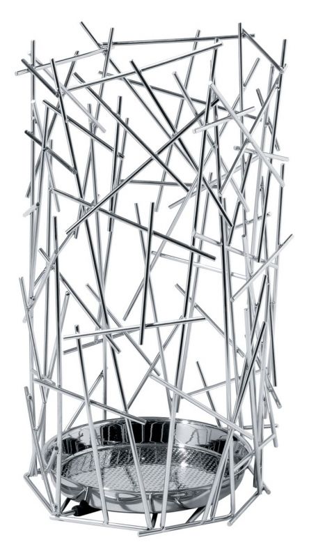 Alessi Blow Up Paraplubak – Paraplubak Van Alessi In Beige Roestvrij Staal