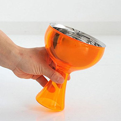 Alessi Big Love Ijscoupe Inclusief Lepel Oranje