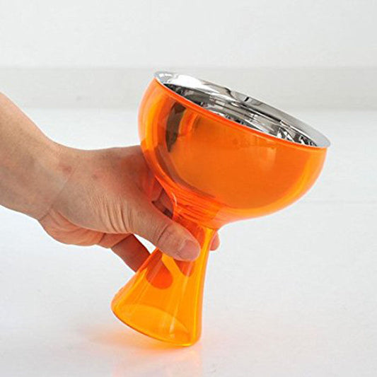 Alessi Big Love Ijscoupe Inclusief Lepel Oranje