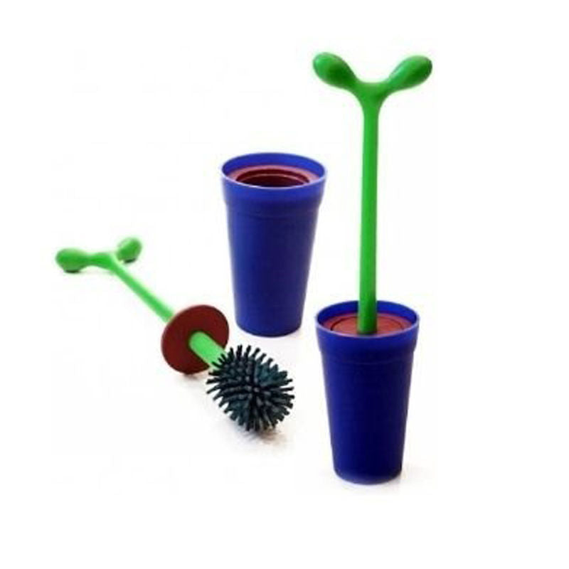 Alessi Merdolino Toiletborstel Bruin