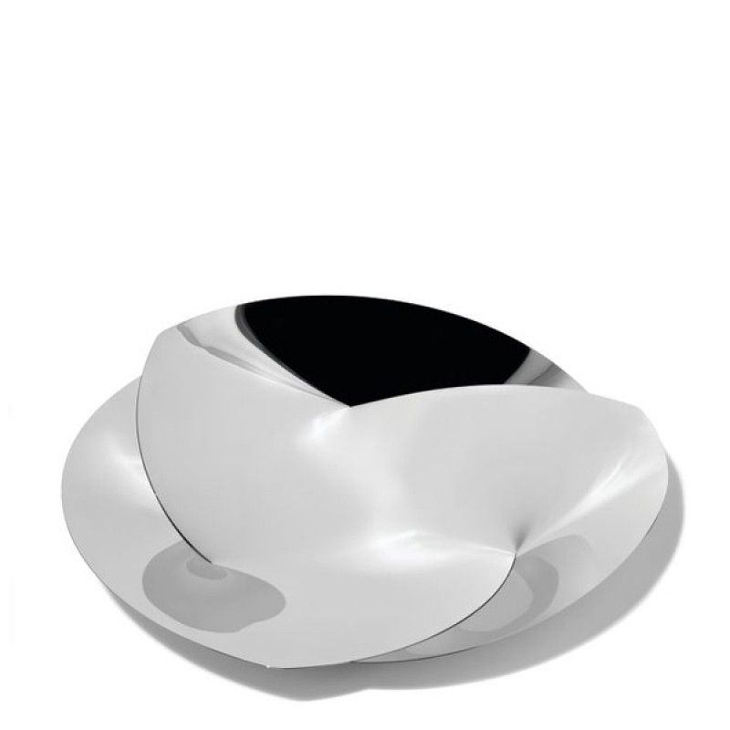 Alessi Resonance Schaal 40 Cm – Fruitschaal Van Alessi In Goud Roestvrij Staal