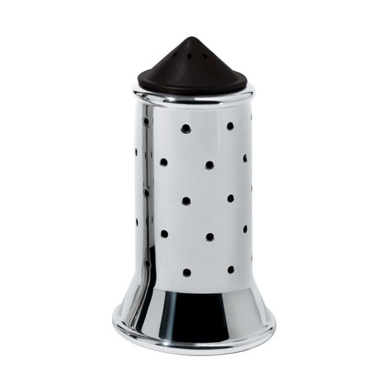 Alessi Michael Graves Zoutstrooier Zwart – Kruidenmolen Van Alessi In Crème Roestvrij Staal