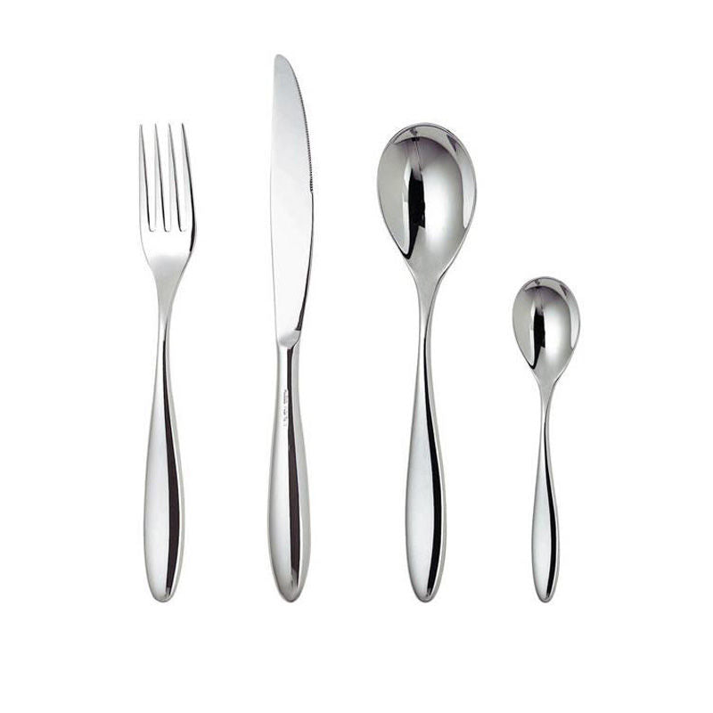 Alessi Mami Bestekset 24-Delig – Bestek Van Alessi In Bruin Roestvrij Staal