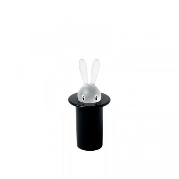 Alessi Magic Bunny Tandenstokerhouder Zwart