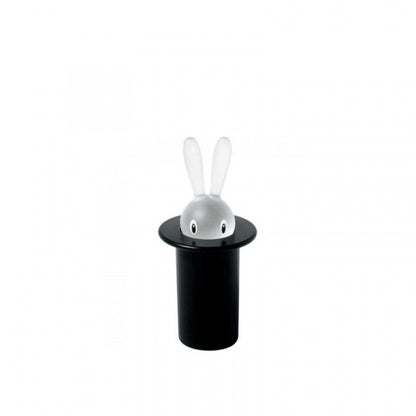 Alessi Magic Bunny Tandenstokerhouder Zwart