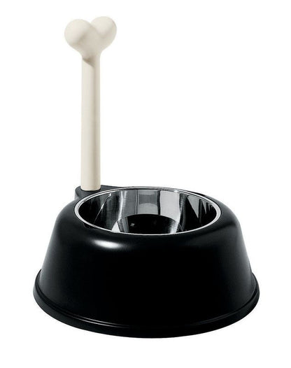 Alessi Lupita Hondenvoerbak Zwart