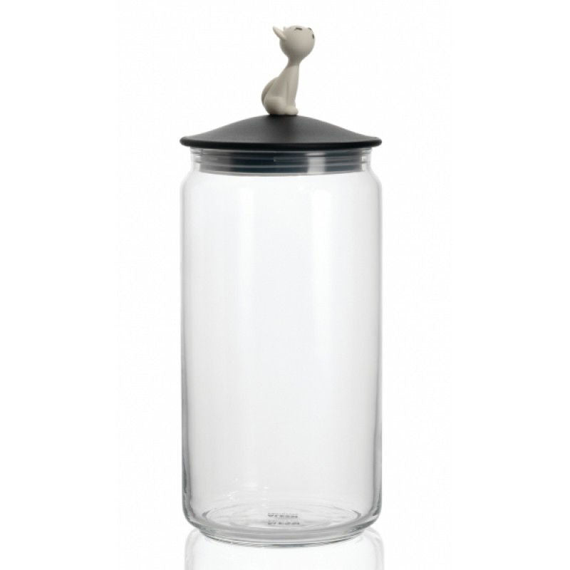 Alessi Mio Voorraadpot Zwart 1,5 L