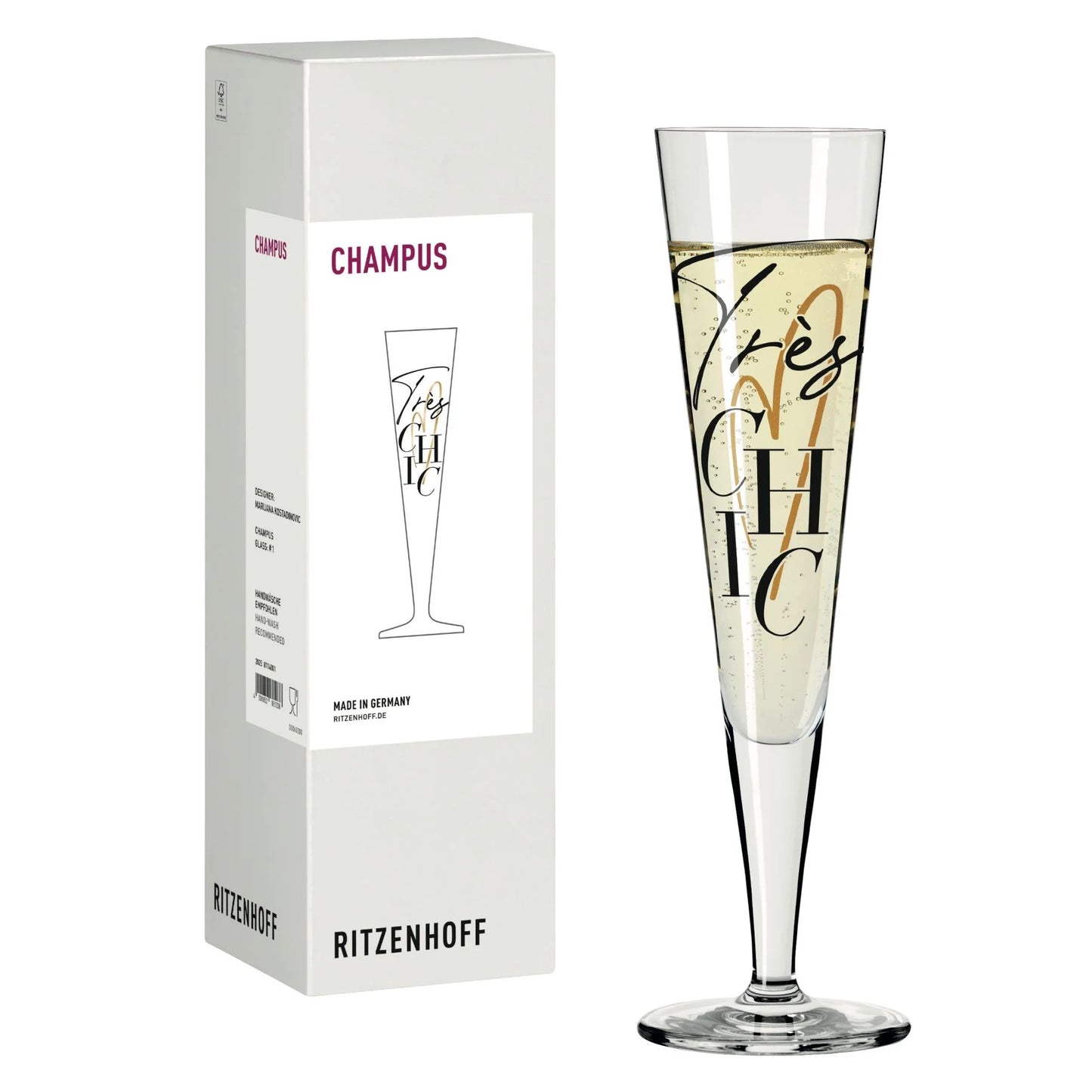 Ritzenhoff Online Xmas Champagneglas 1