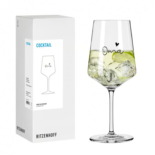 Ritzenhoff Sayings Cocktailglas Oma 19
