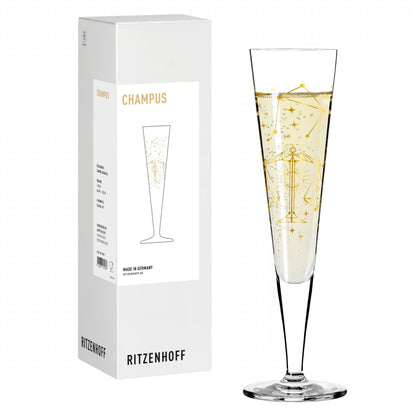 Ritzenhoff Astro Champus Champagneglas Libra