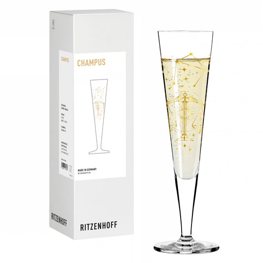 Ritzenhoff Astro Champus Champagneglas Libra
