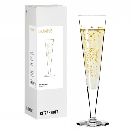 Ritzenhoff Astro Champus Champagneglas Pisces