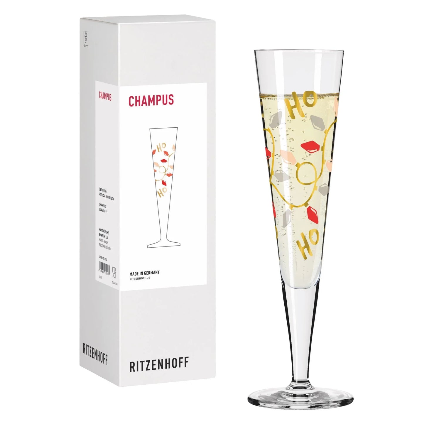 Ritzenhoff Online Xmas Champagneglas 2