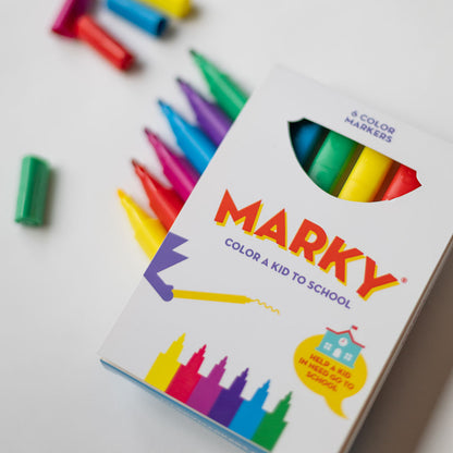 Marky Markers 6 Stuks