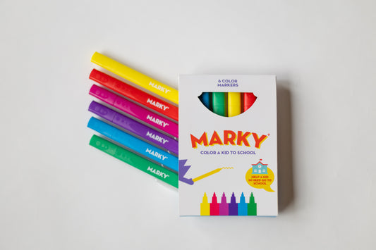 Marky Markers 6 Stuks
