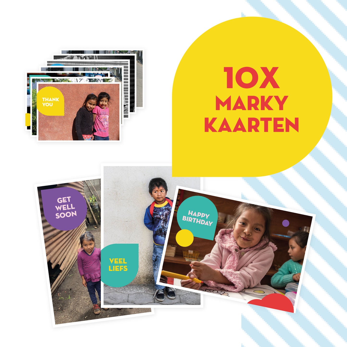 Marky Ansichtkaarten 10 Stuks