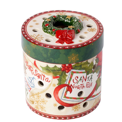 Villeroy & Boch Christmas Toy's Geschenkpakje Rond Brieven Voor Santa Small