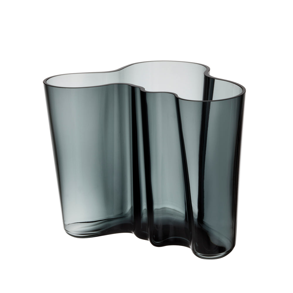 Iittala Alvar Aalto Vaas Donkergrijs 16 cm