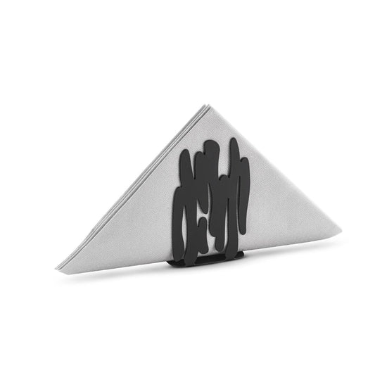 Alessi Barknapkin Servethouder Zwart