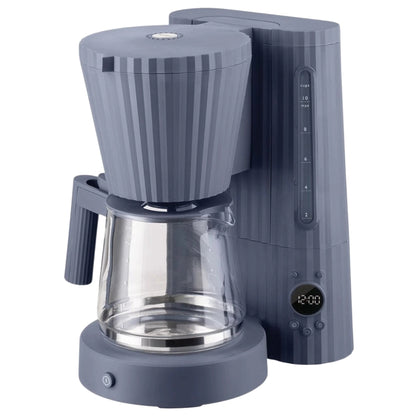 Alessi Plissé Filterkoffiezetapparaat Grijs