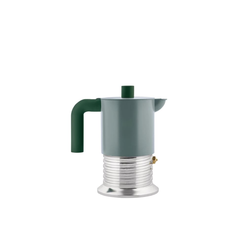 Alessi Vite Percolator Sage Green 3 Kops