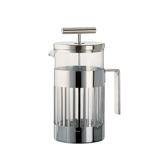 Alessi Aldo Rossi Cafetière 8-Tassen-Edelstahl