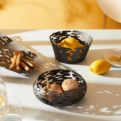 Alessi Barket Schaal Zwart 21 cm