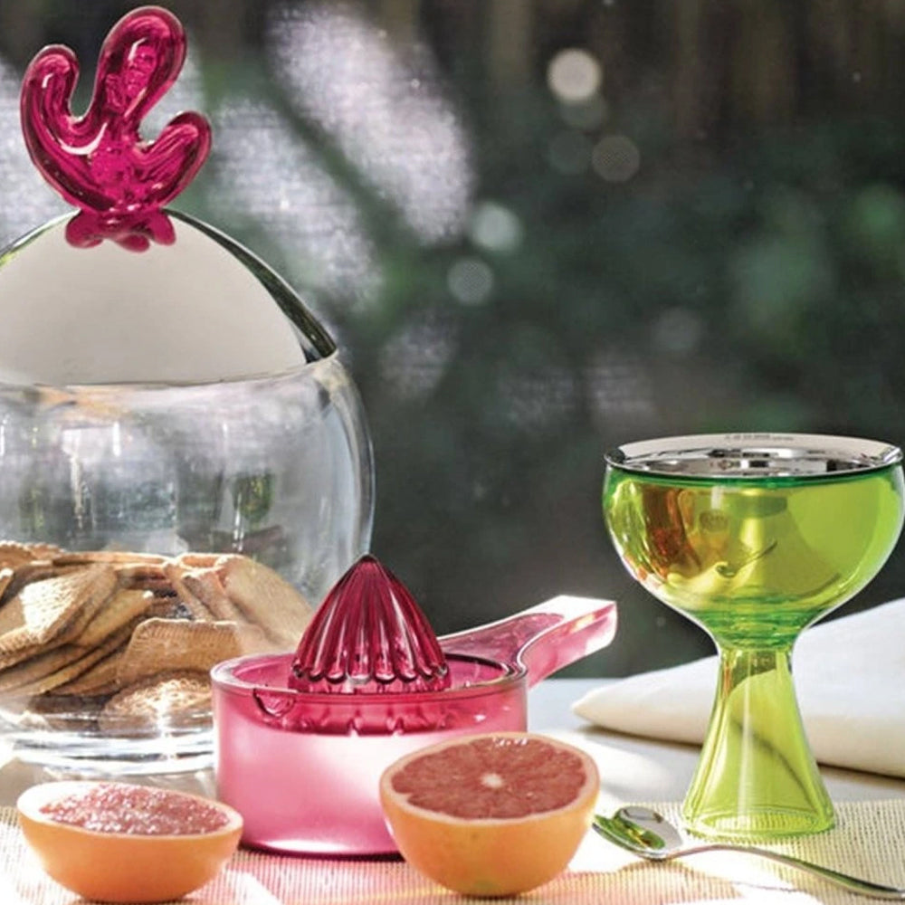 Alessi Big Love Eisbecher inklusive Löffel Blau