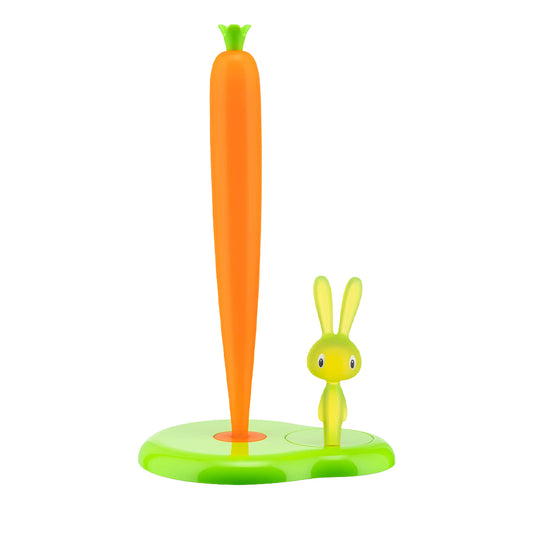 Alessi Bunny & Carrot Keukenrolhouder Groen