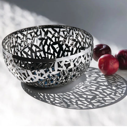 Alessi Kaktusschale aus Edelstahl, 29 cm