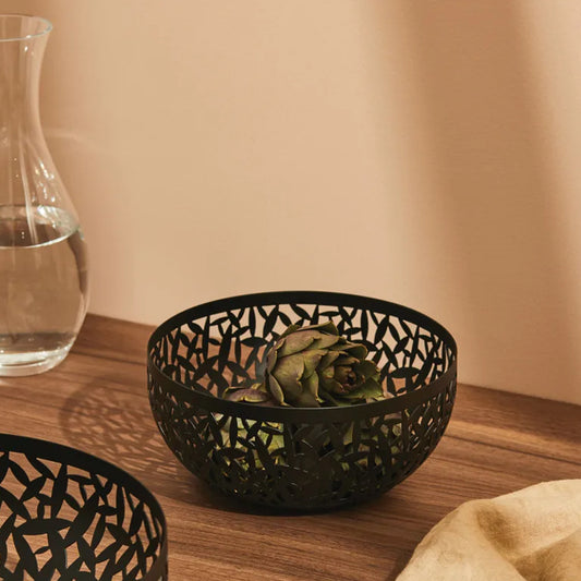 Alessi Cactus Schaal Zwart 21 cm