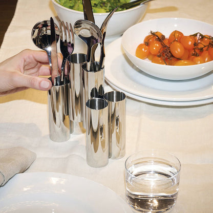 Alessi Canale Bestekhouder RVS Glanzend
