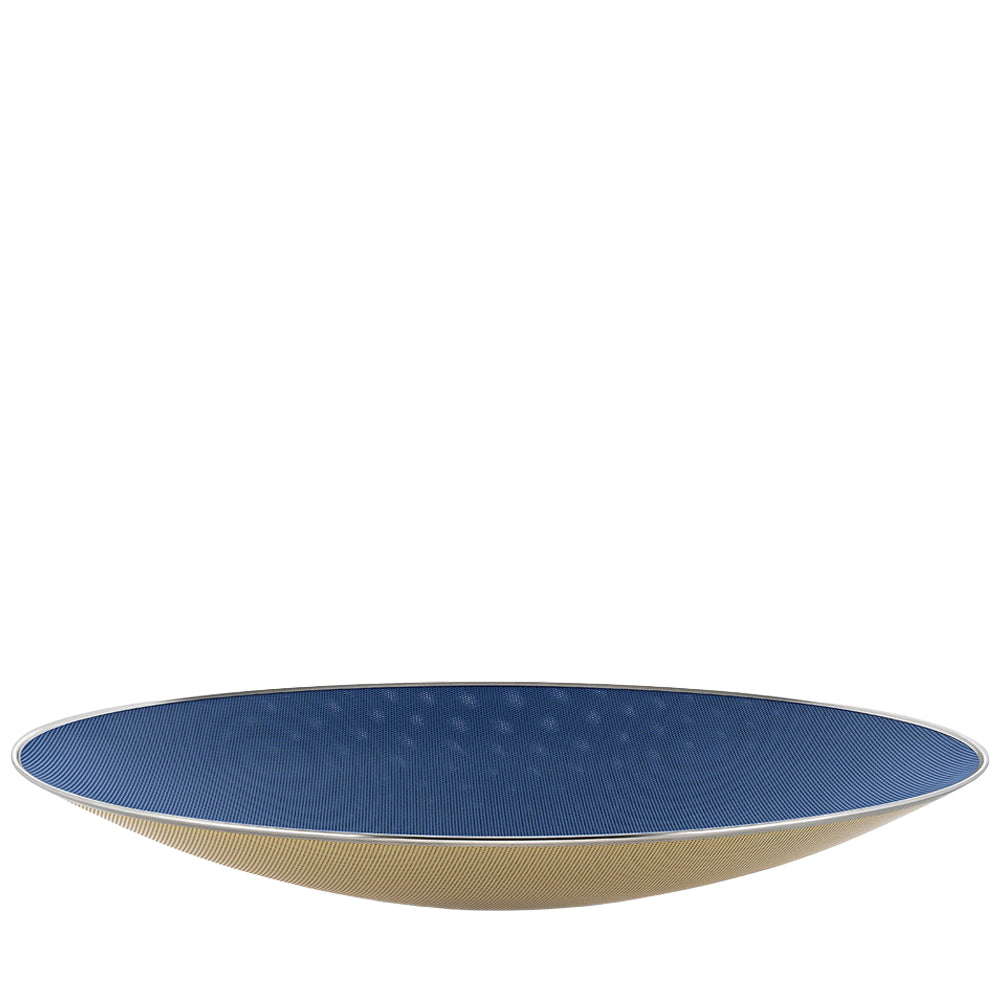Alessi Cohncave Schaal Blauw 49 cm