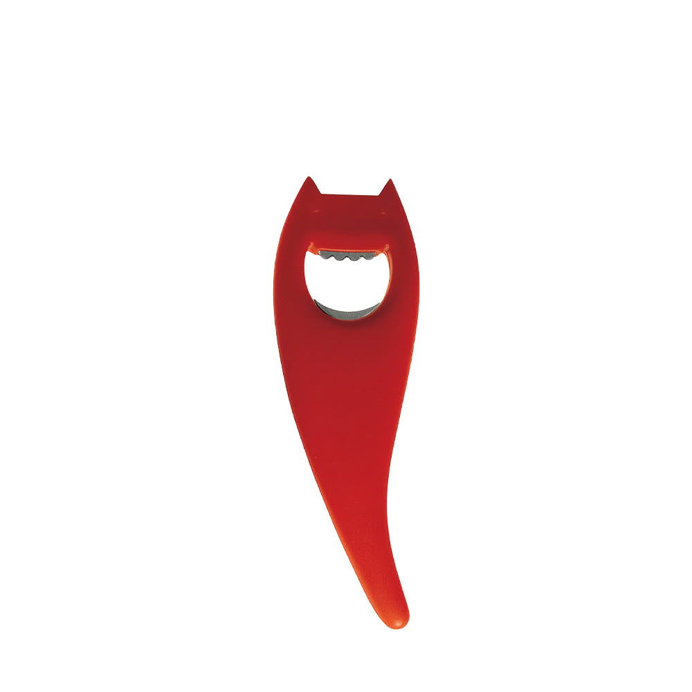 Alessi Diabolix Flesopener Rood