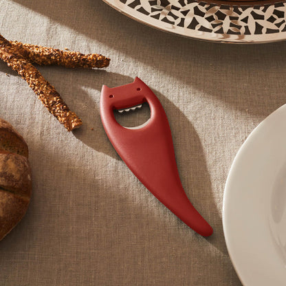 Alessi Diabolix Flesopener Rood
