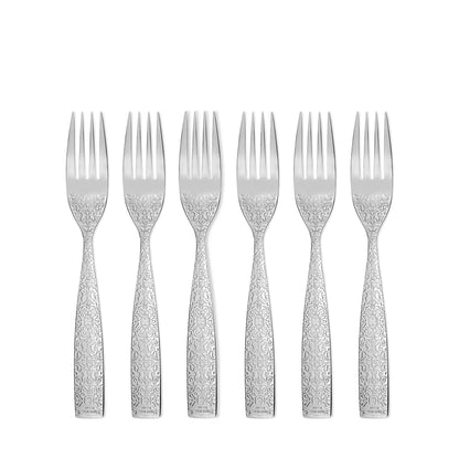 Alessi Dessertgabeln, 6 Stück