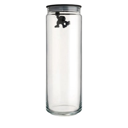 Alessi Gianni Voorraadpot Zwart 2 L