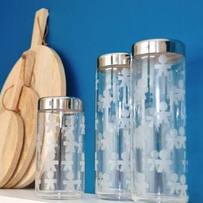 Alessi Girotondo Vorratsdose 1 L