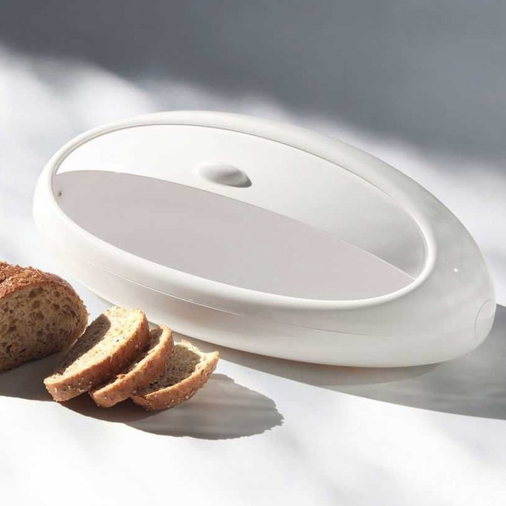 Alessi Gnam Broodtrommel Wit