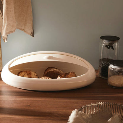 Alessi Gnam Broodtrommel Wit