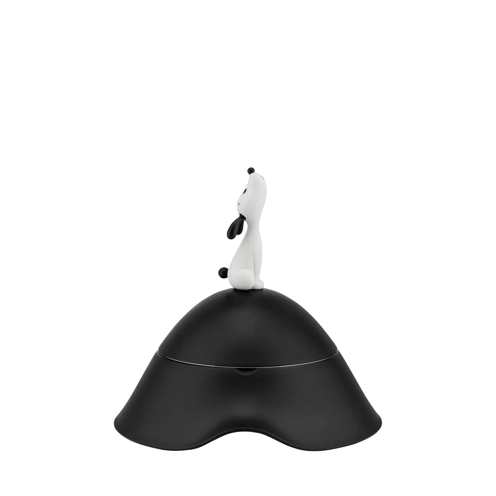 Alessi Lula Hunde-Futternapf Schwarz