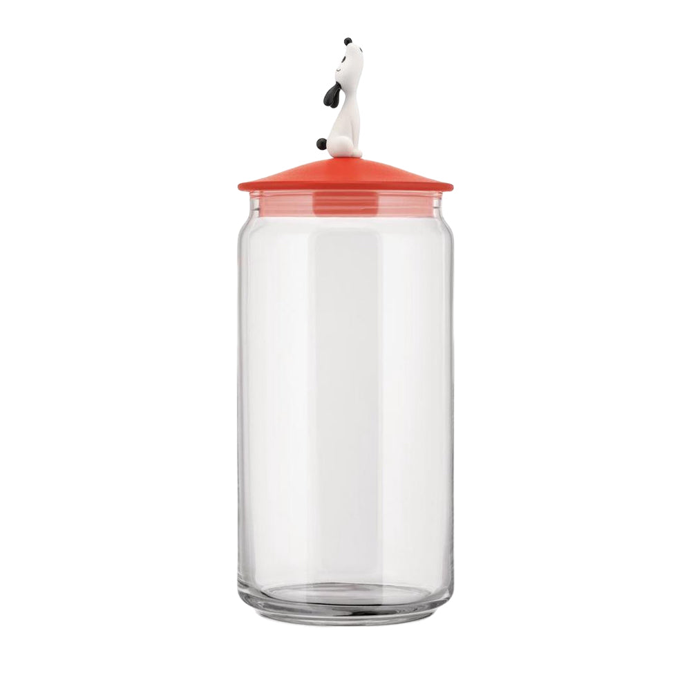 Alessi Lula Vorratsglas Rot 1,5 L