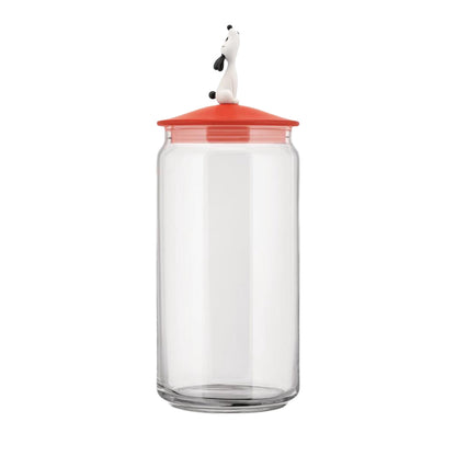 Alessi Lula Vorratsglas Rot 1,5 L