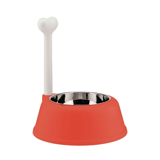 Alessi Lupita Hondenvoerbak Rood