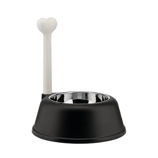 Alessi Lupita Hondenvoerbak Zwart
