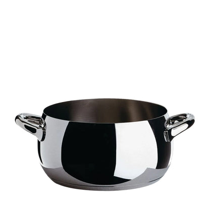 Alessi Mami Stielkasserolle aus Edelstahl, 24 cm