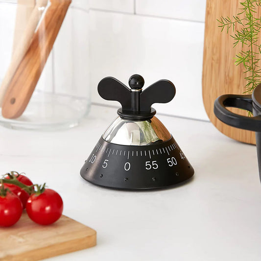 Alessi Michael Graves Küchentimer Schwarz