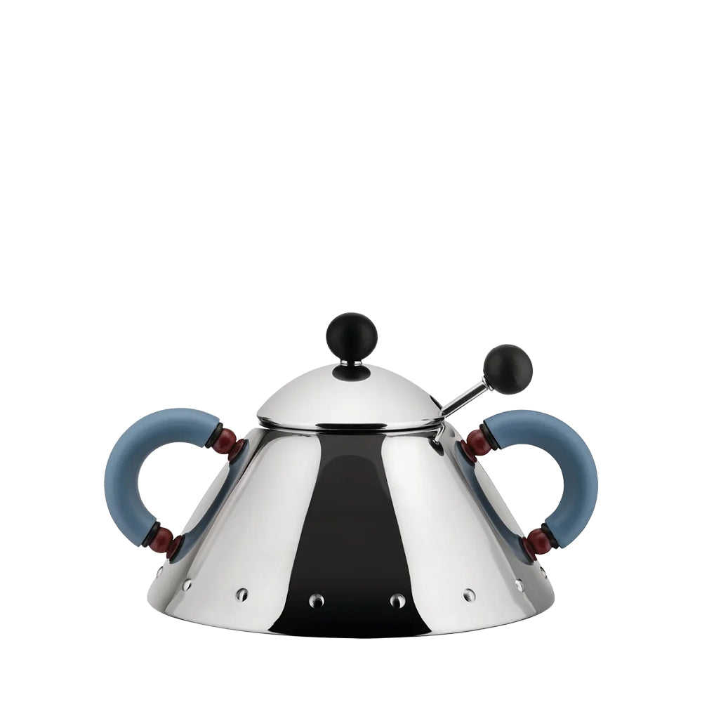 Alessi Michael Graves Sugar Bowl Blue